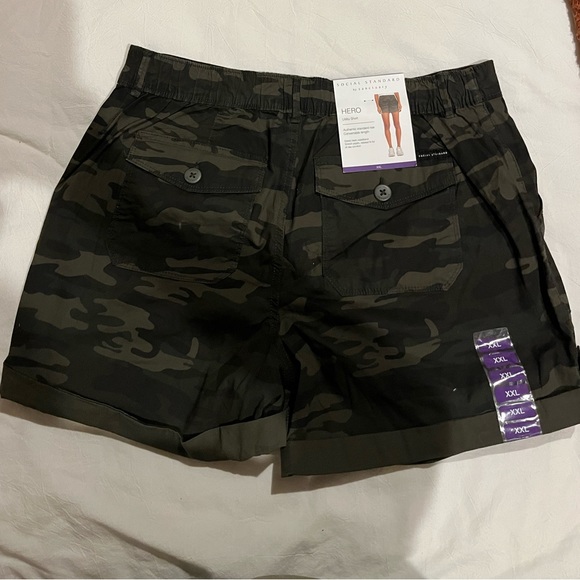 Social Standard Hero Utility Shorts Convertible Length Relaxed Fit Camo XXL - Picture 4 of 7